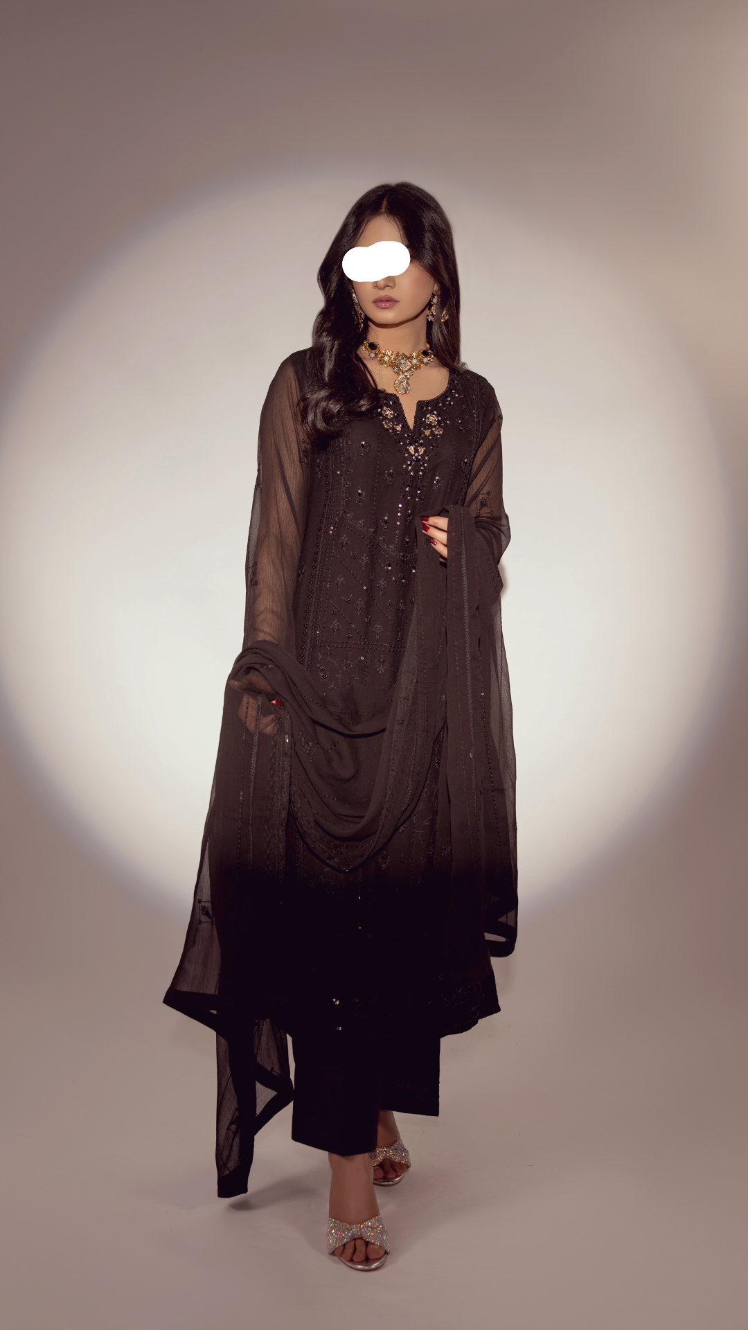 Republic Women's 03 Humkalaam Black 3-Piece Dress