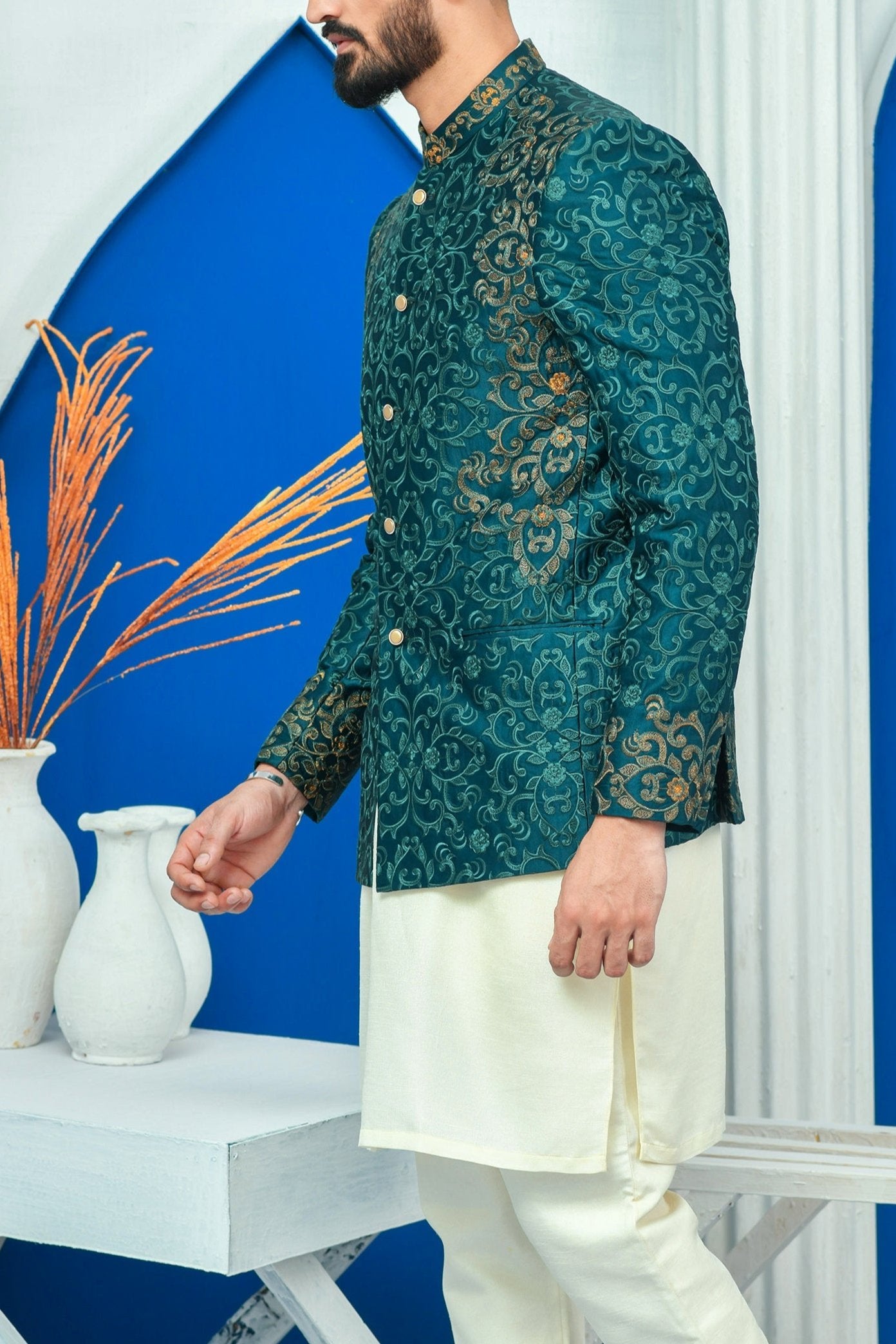 RSH 75 Royal Green Prince Coat