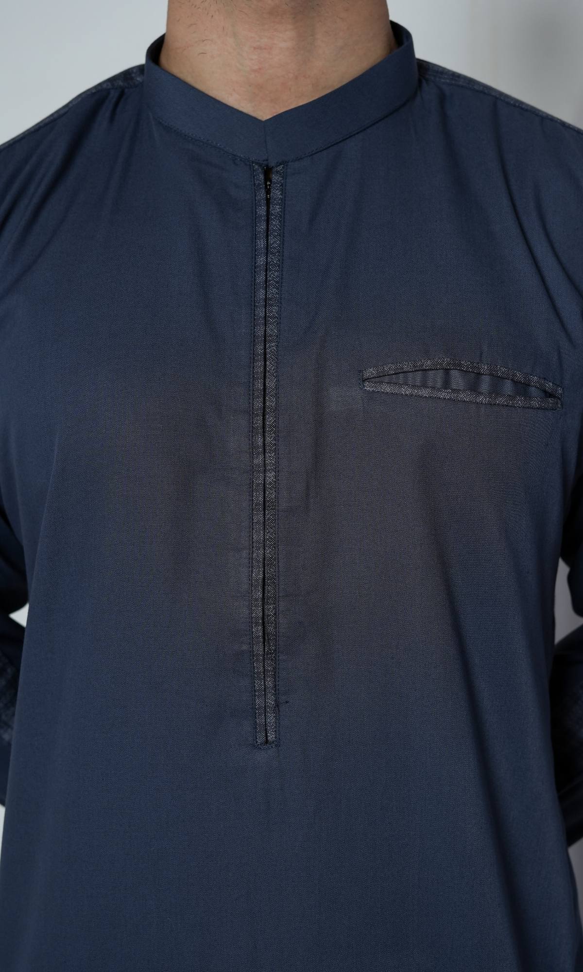 Navy Blue Islamic Jubba Dress