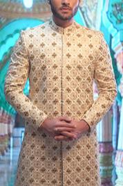 Finesst Grace Hand Embroided Sherwani For Groom