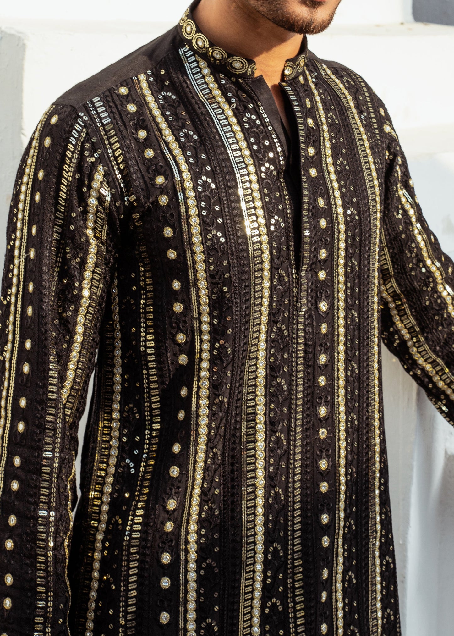 Marriage Black Kurta Pajama