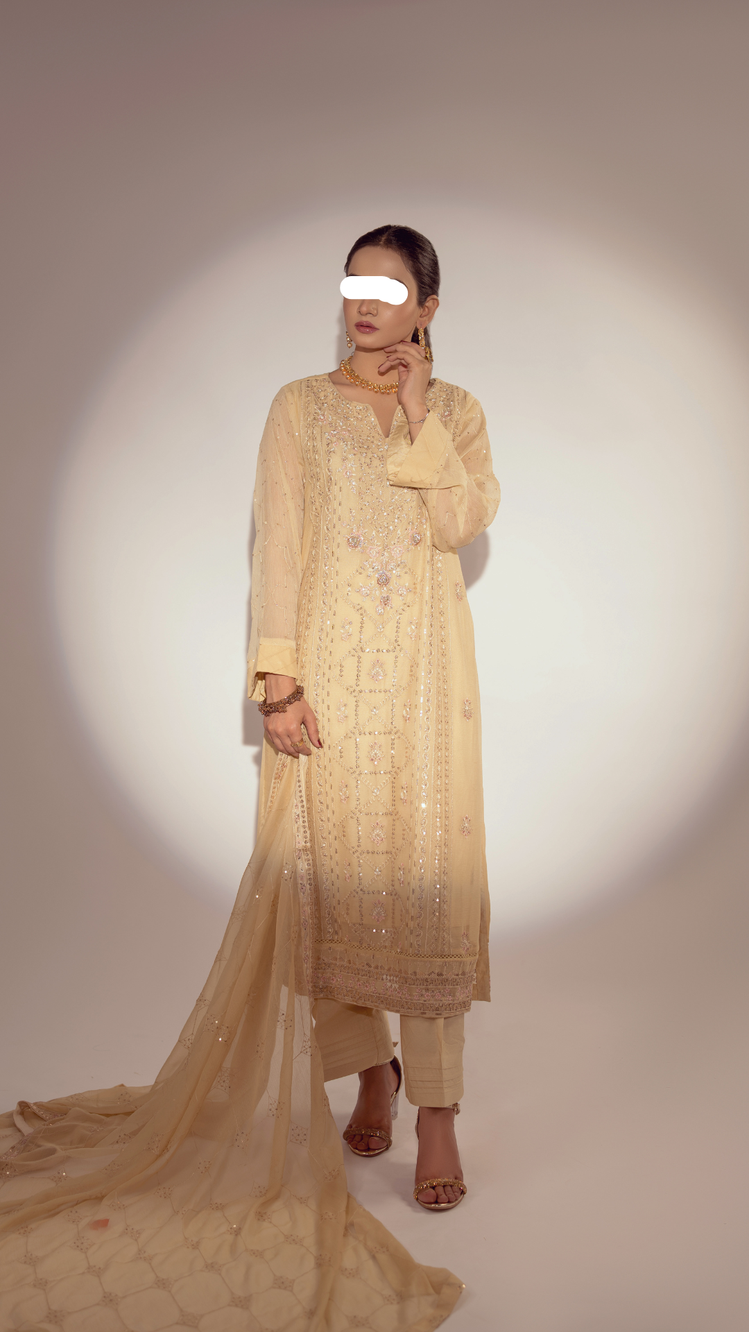 Republic Women's 07 Labon Ki Junbish 3-Piece Dress