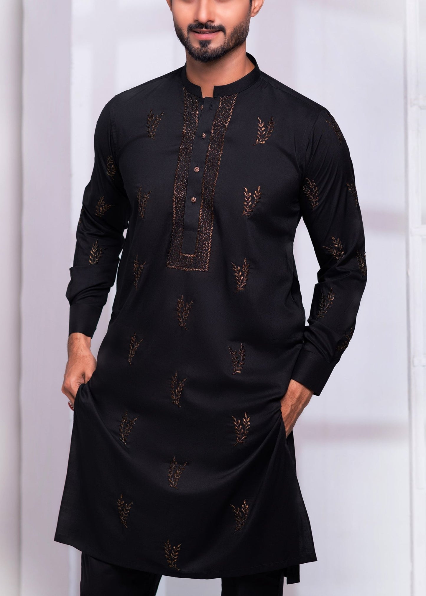 RSH Embroidery Design Of Kurta Pajama