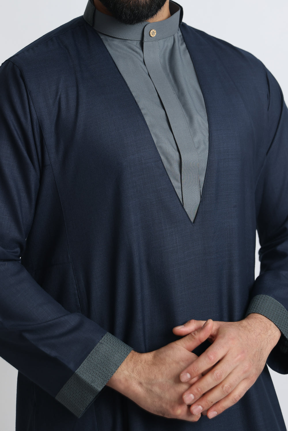RSH 02 Navy Blue Omani Jubba