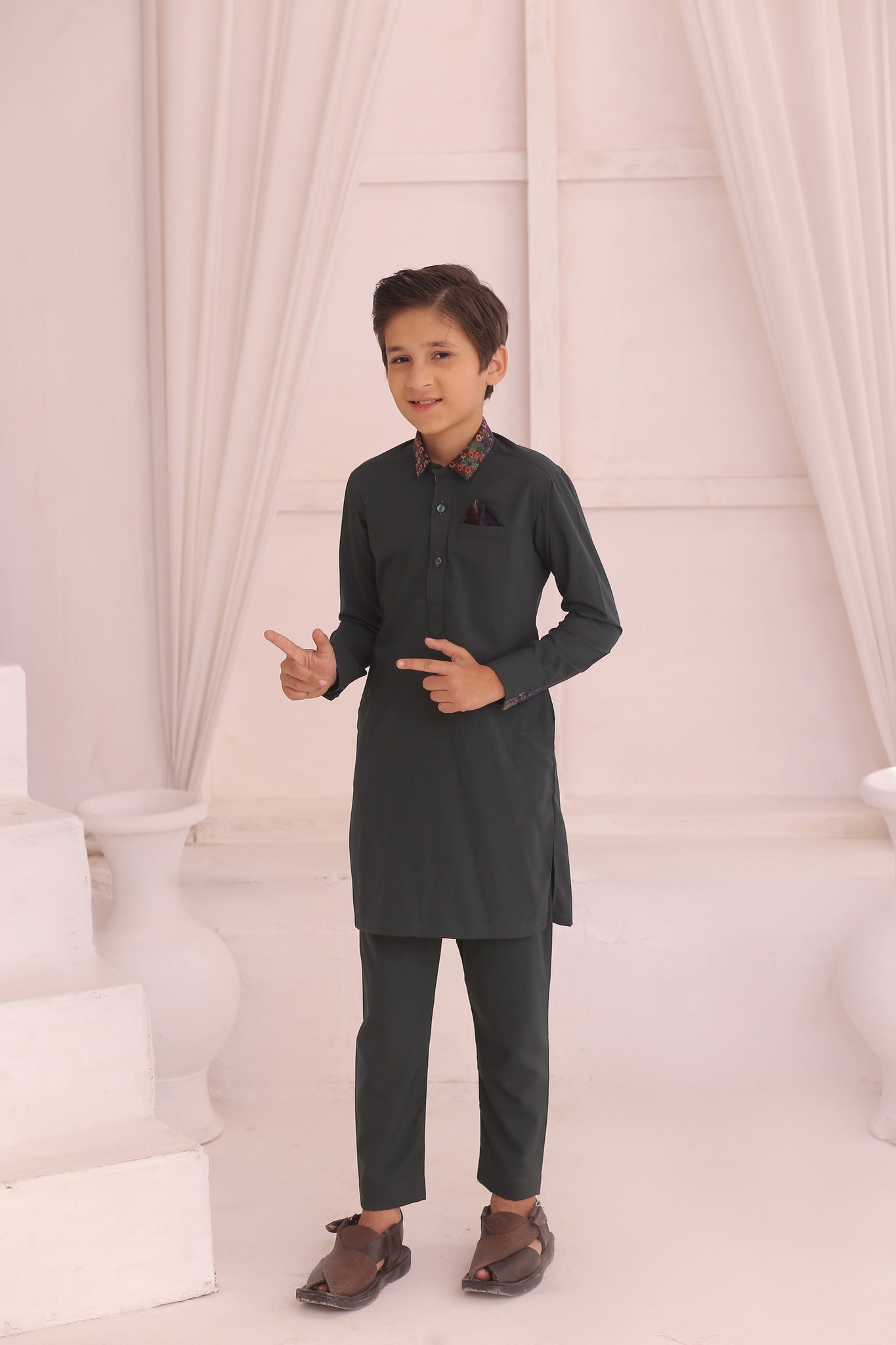 RSH 3 Boys Kurta Pajama Set