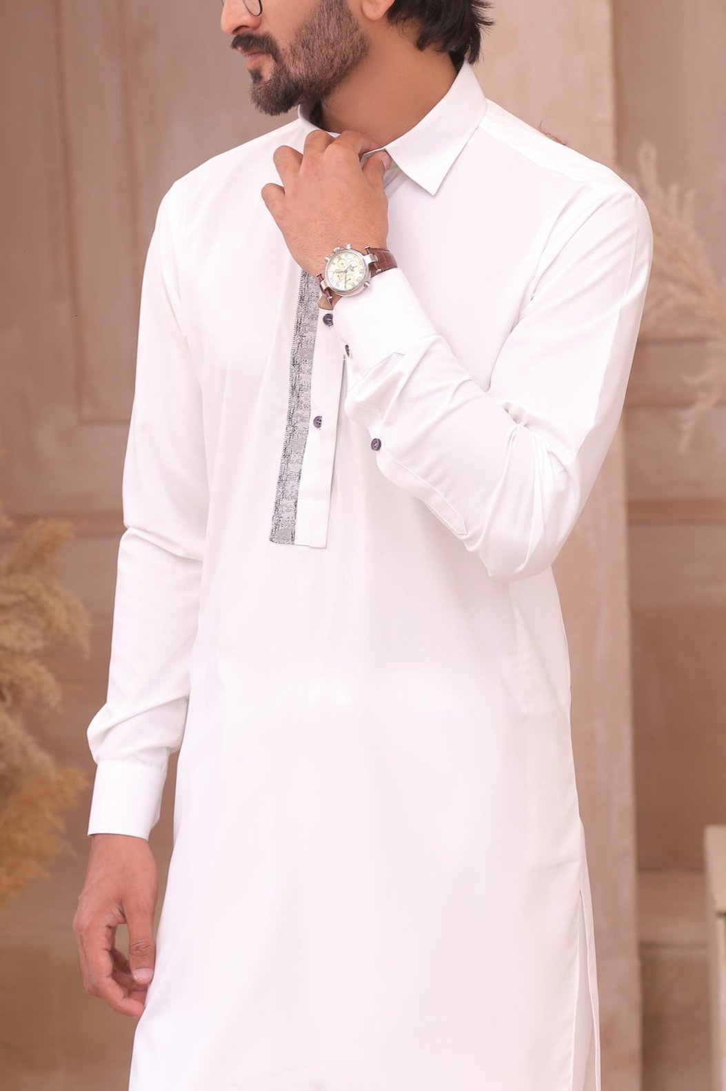 RSH 2010 White Shalwar Kameez