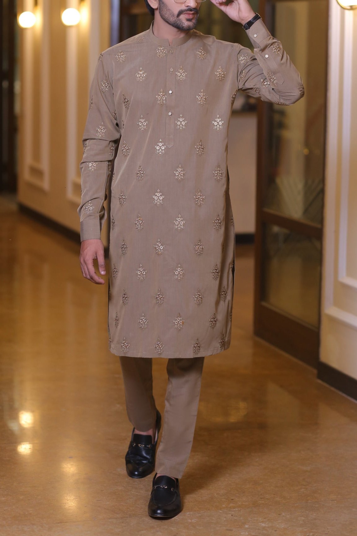 RSH Brown Kurta Pajama