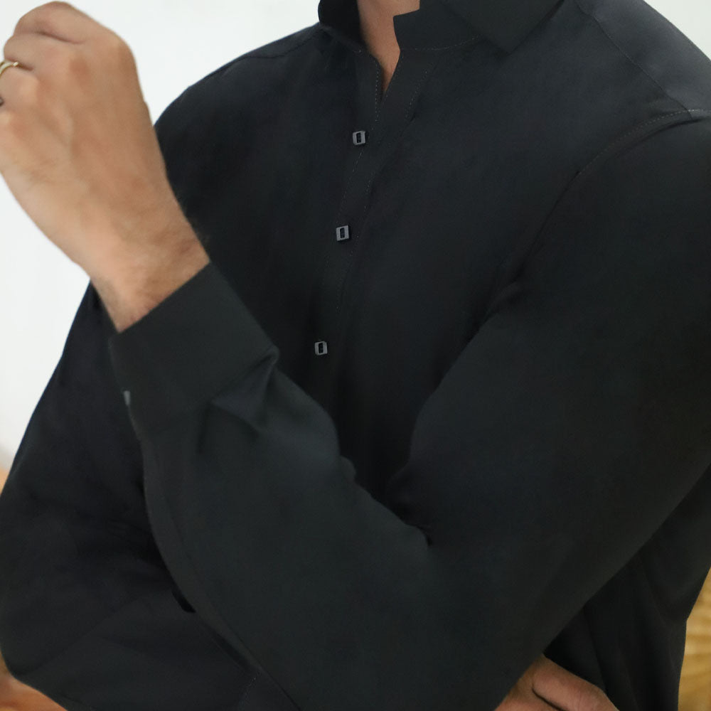 RSH 14 Black Shalwar Kameez