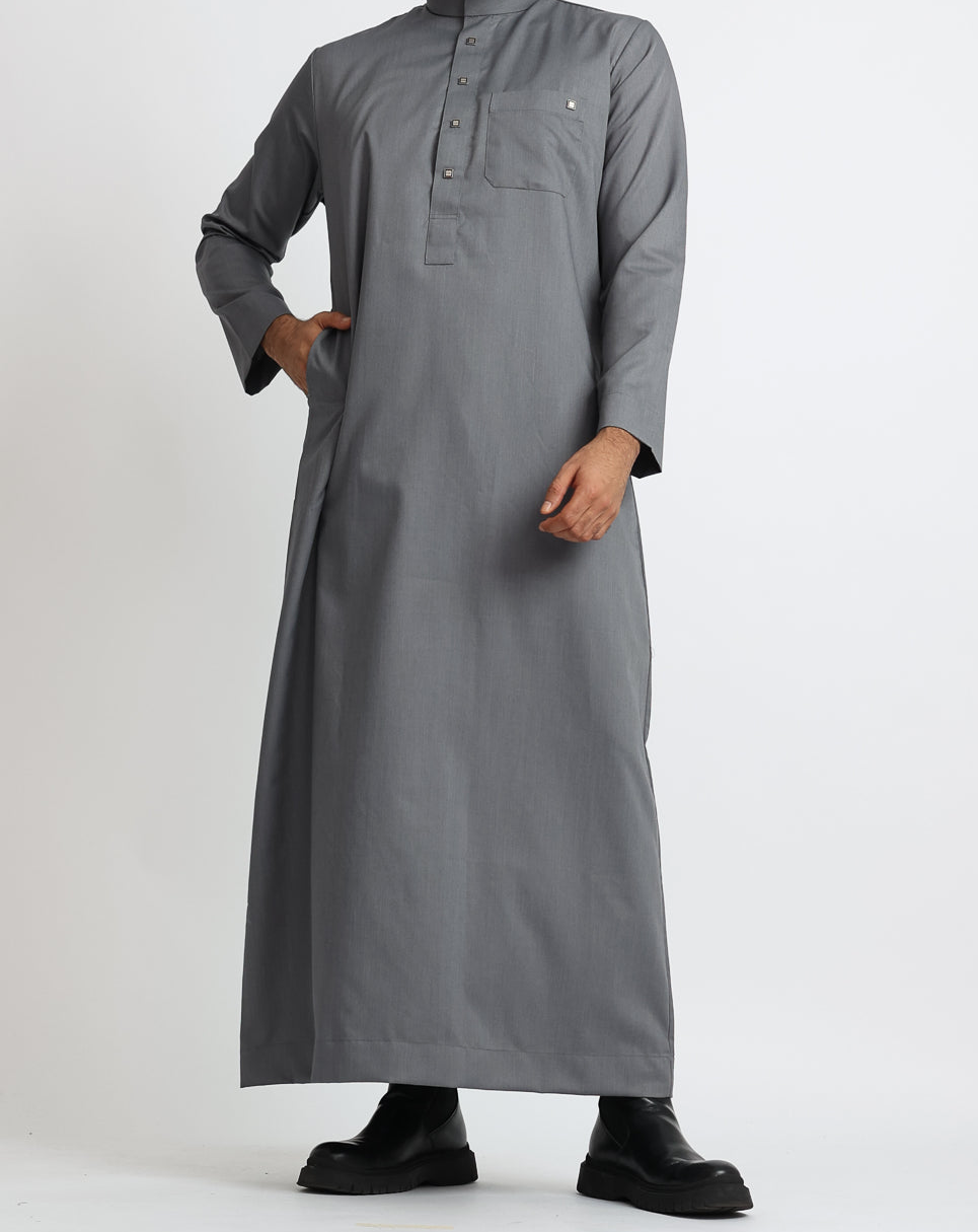 RSH 07 Grey Thobe Jubba
