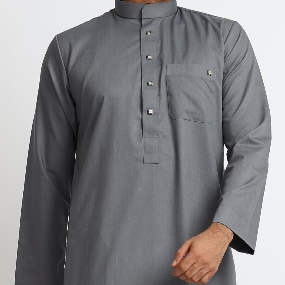 RSH 07 Grey Thobe Jubba