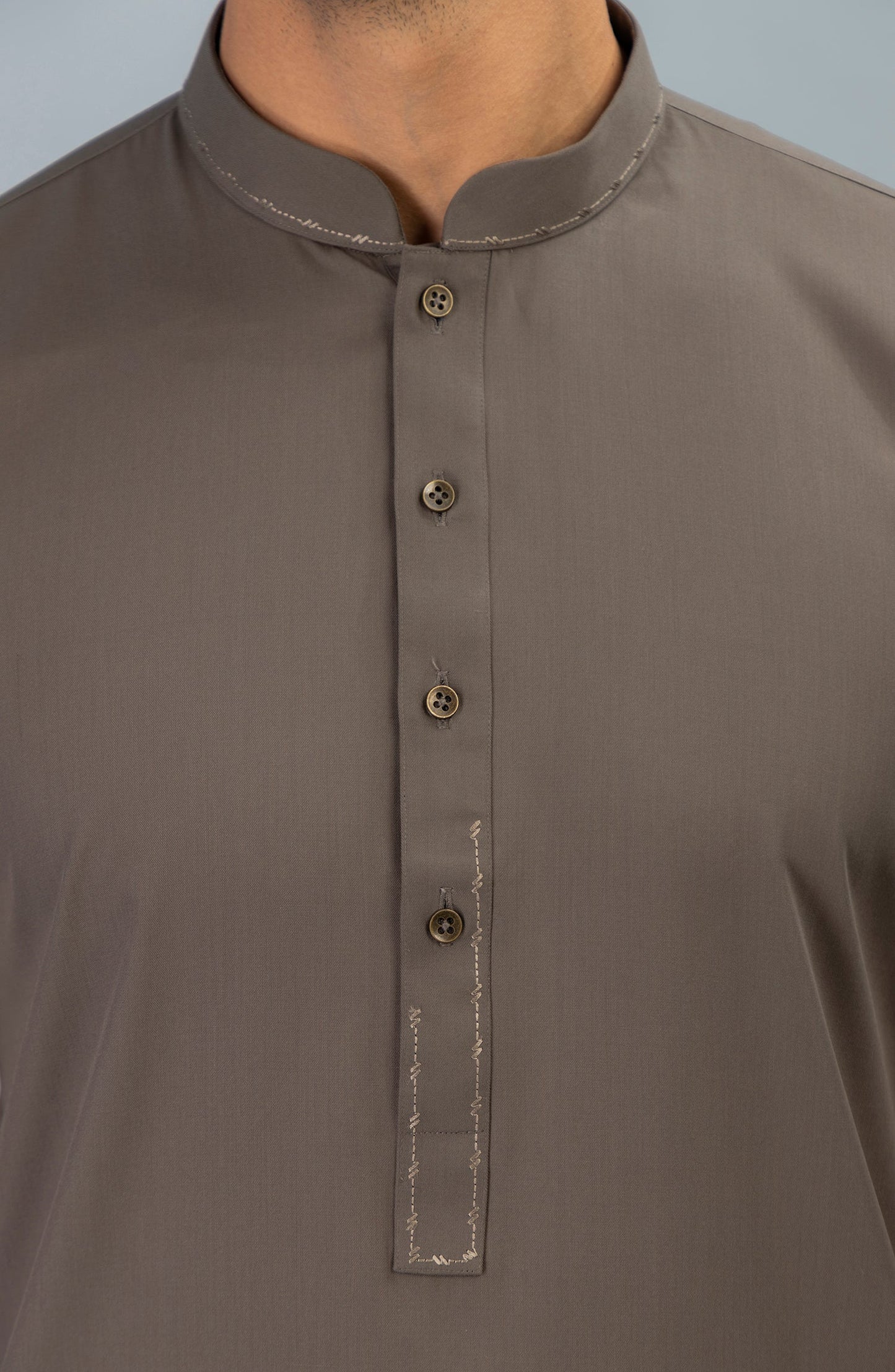 Grey Shalwar Kameez