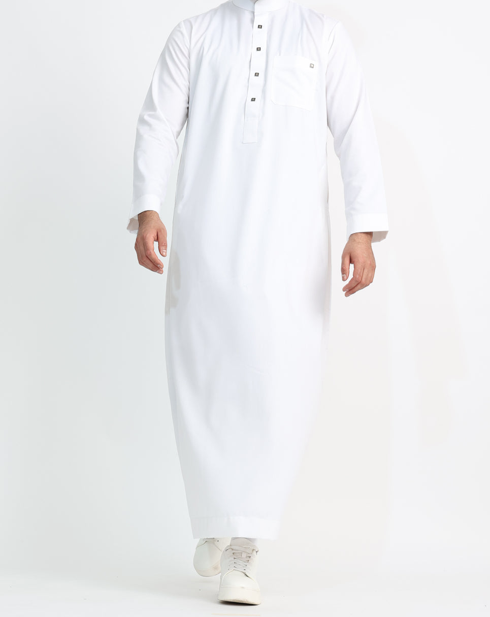 RSH 10 White Thobe For Men