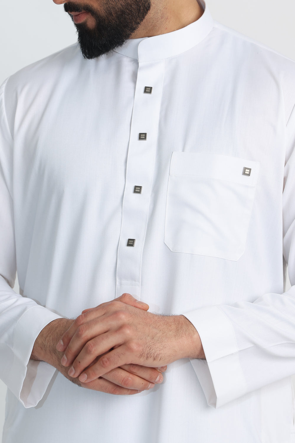 RSH 10 White Thobe For Men