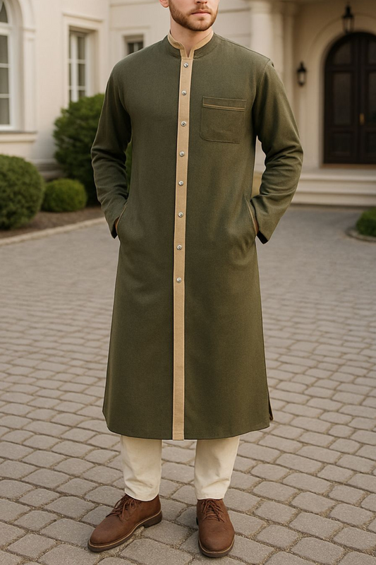 Classic Green Jubba Jumani
