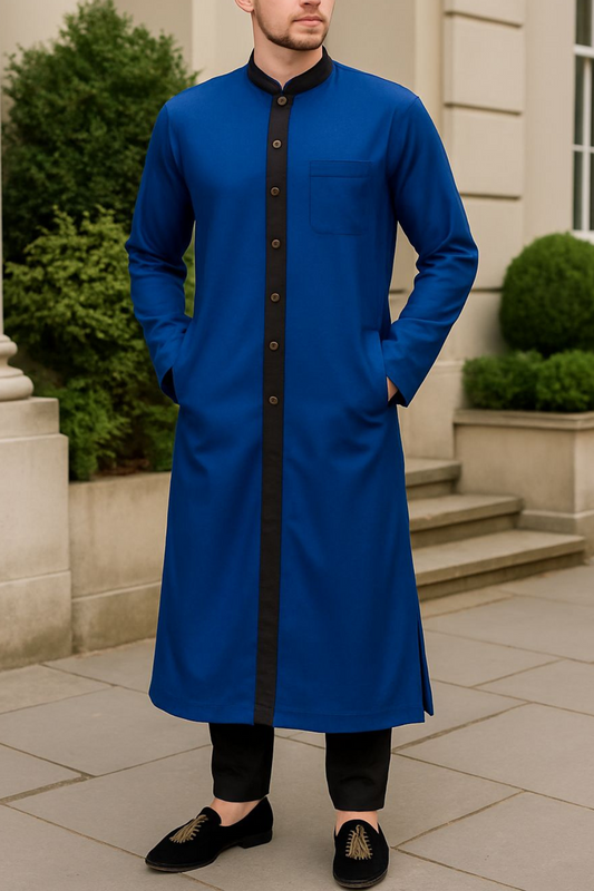 Omani Blue Jubba Jumani