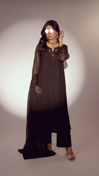 Republic Women's 03 Humkalaam Black 3-Piece Dress