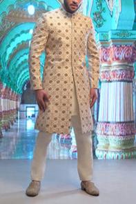 Finesst Grace Hand Embroided Sherwani For Groom