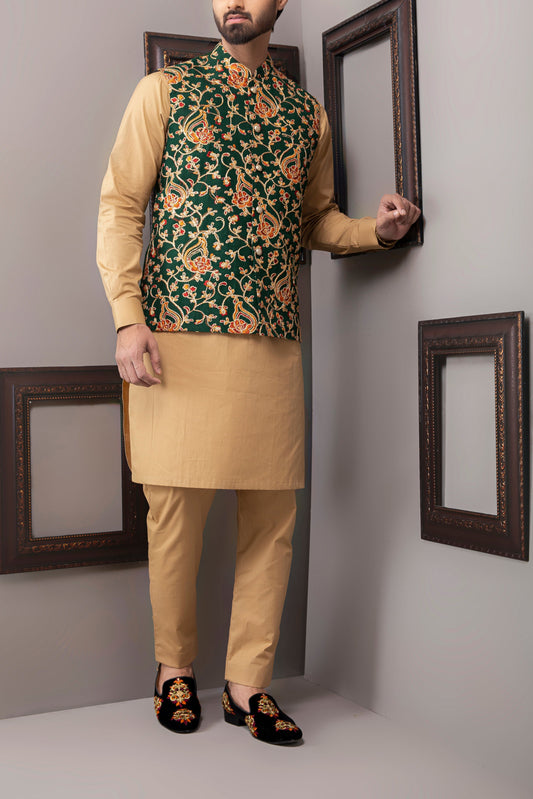 RAH Royal Green Waist Coat