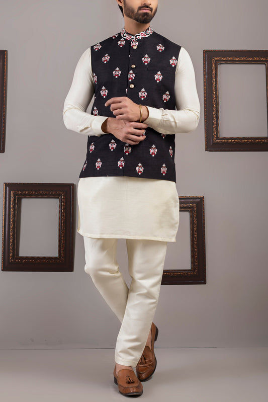 RSH Black Emblem Waist Coat