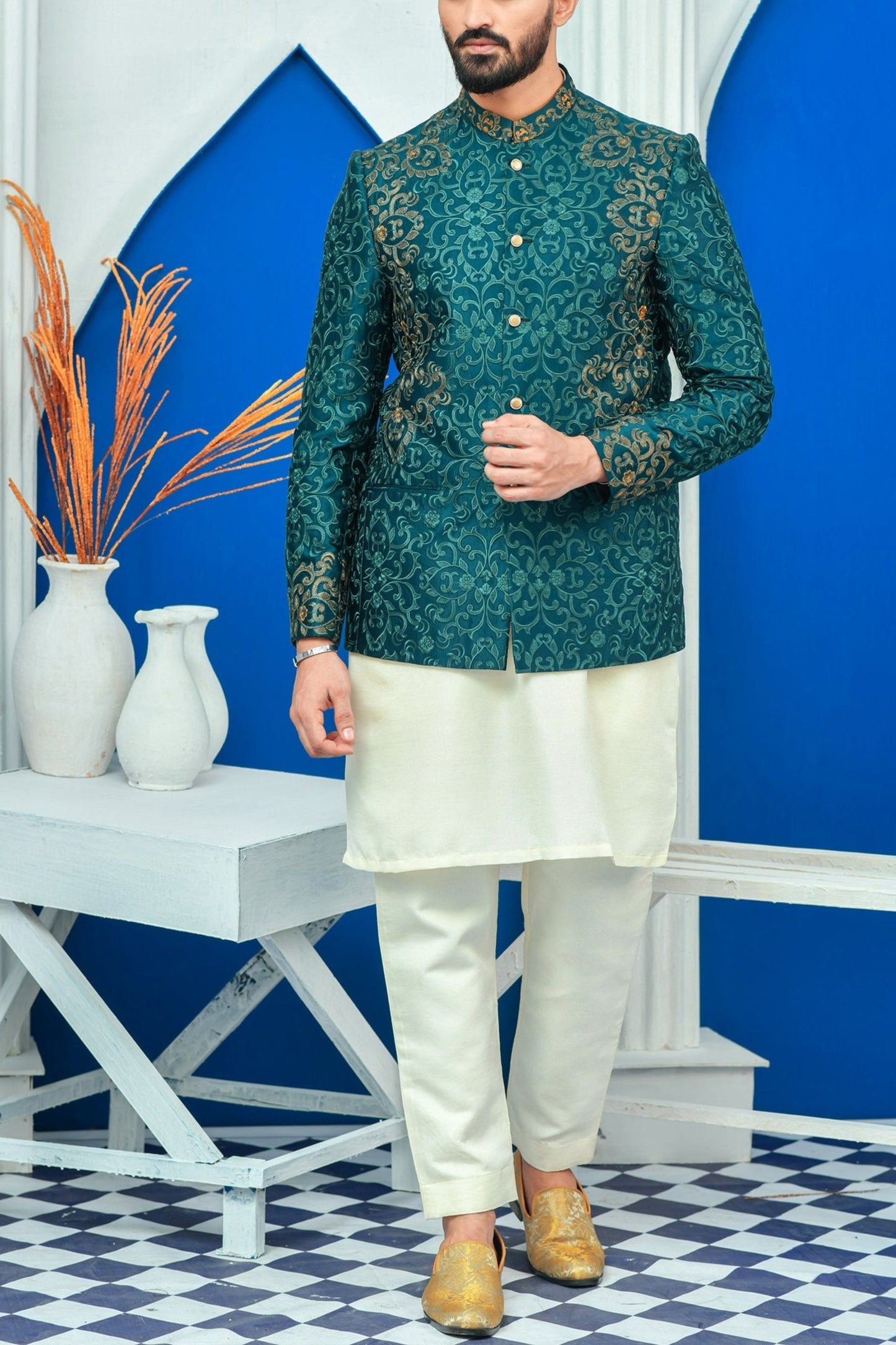 RSH 75 Royal Green Prince Coat