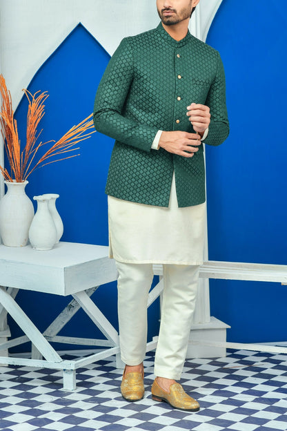 RSH 82 Green Fromal Prince Coat
