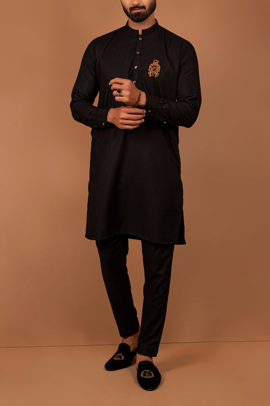 RSH Log Design Kurta and Pajama