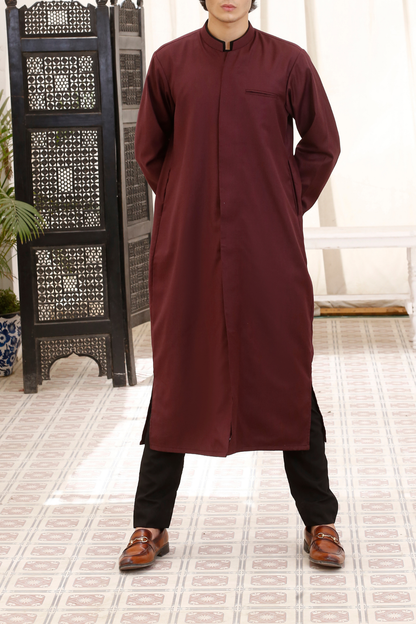 Mandarin Collar Jumani