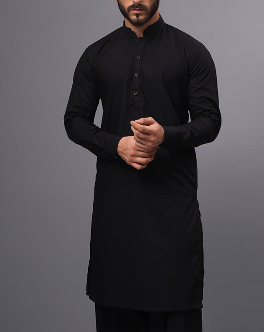 RSH 20 Black Shalwar Kameez