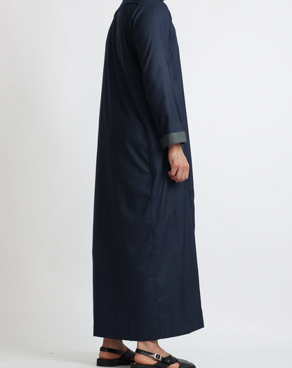 RSH 02 Navy Blue Omani Jubba