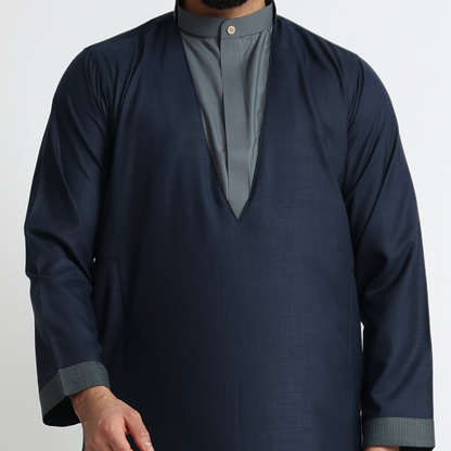 RSH 02 Navy Blue Omani Jubba