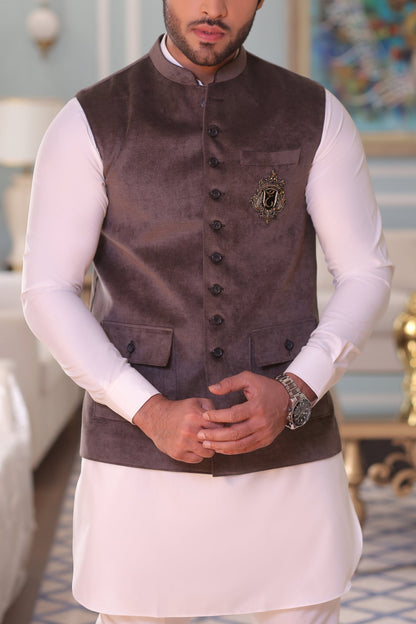 RSH Grey Waist Coat For men