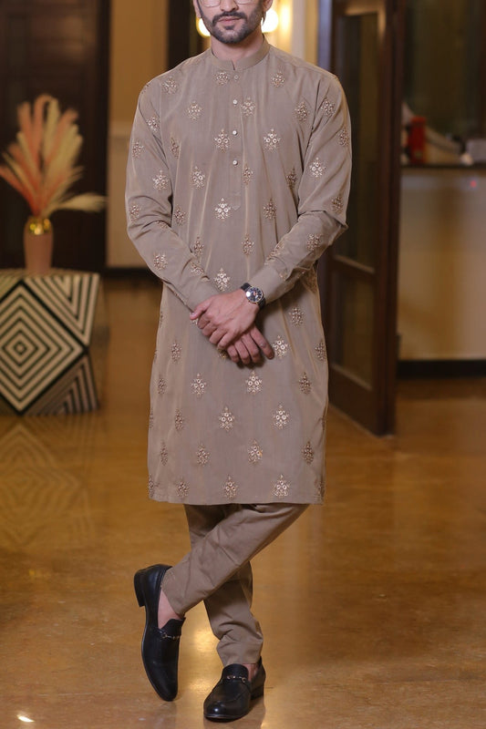 RSH Brown Kurta Pajama