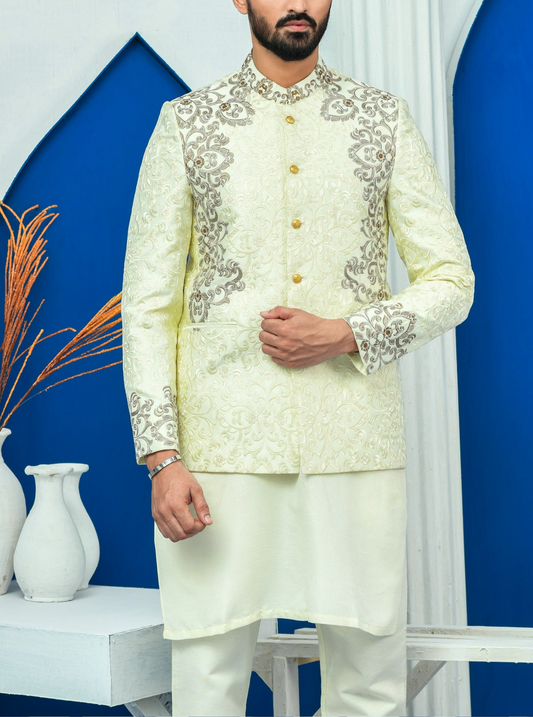 MC 07 White Prince Suit Men